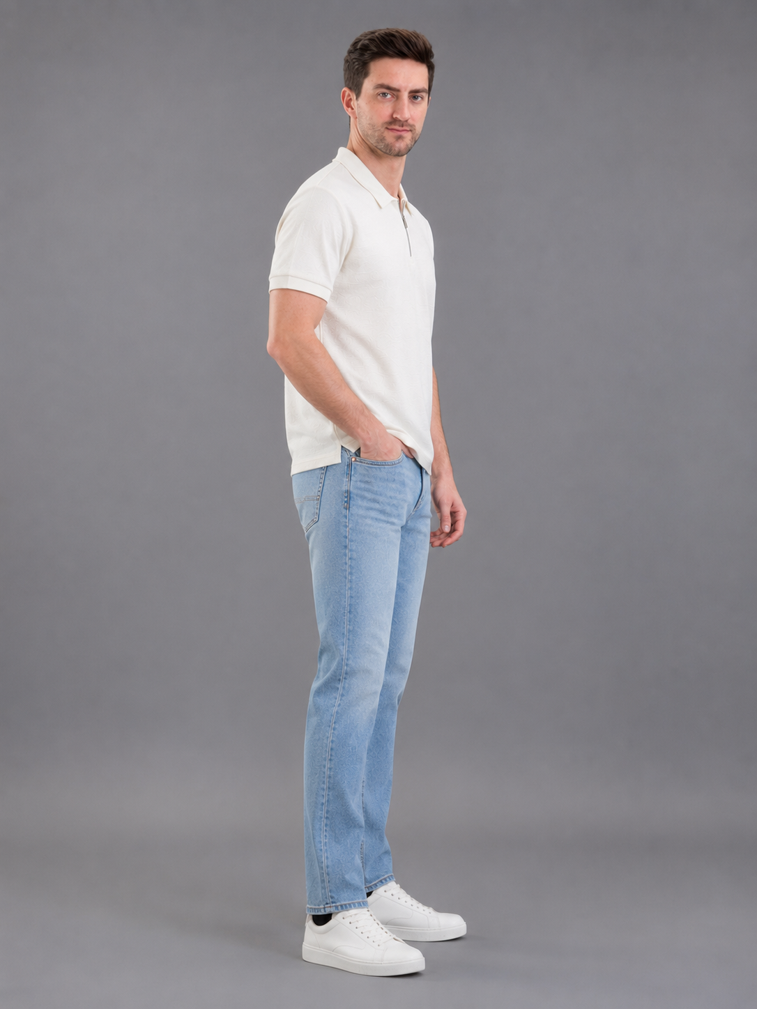 Men Premium Solid Polo T-Shirt