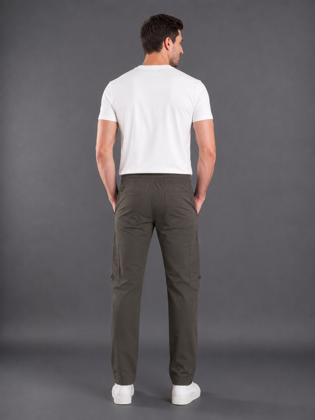 Men Jogger Cotton Lower with Pockets