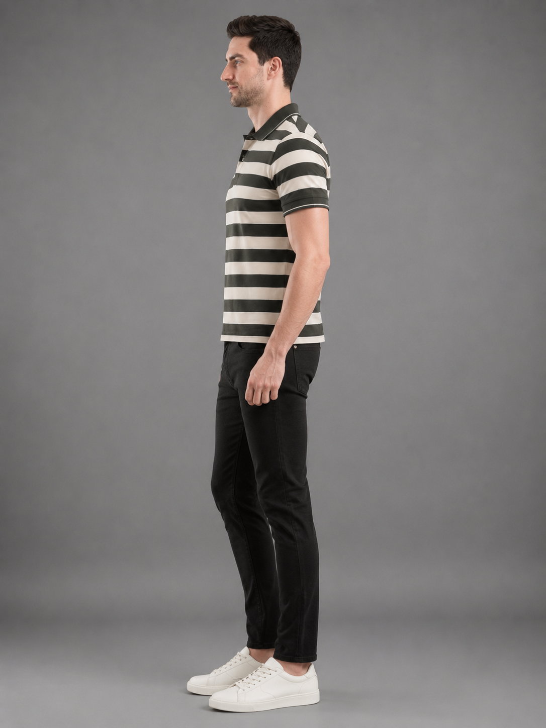 Men Premium Solid Half  Sleevs Polo T-Shirt