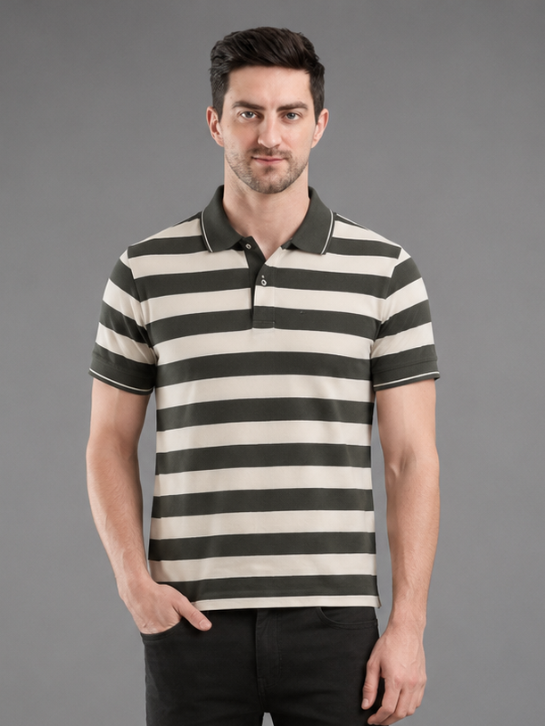 Men Premium Solid Half  Sleevs Polo T-Shirt