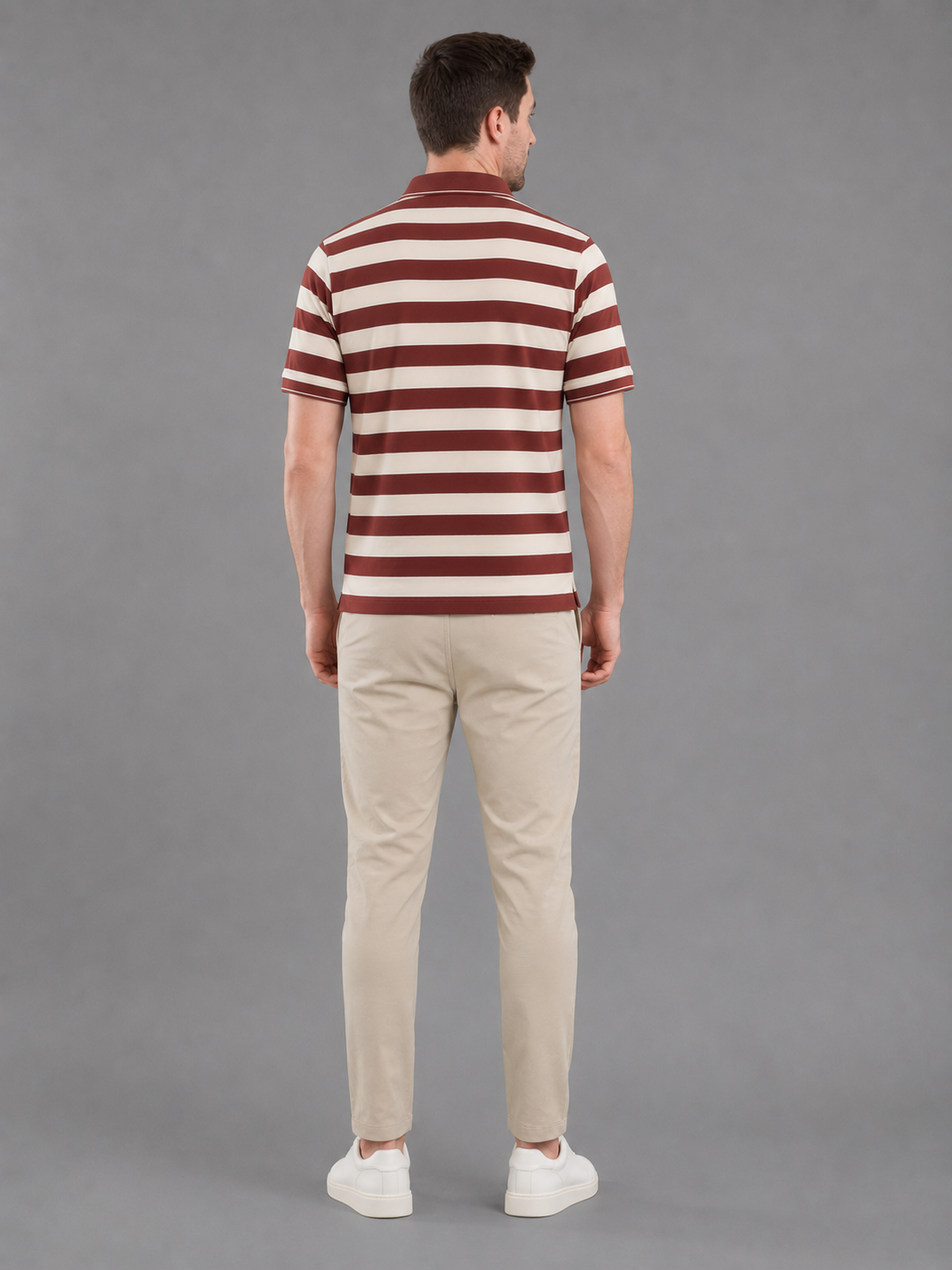 Men Premium Solid Half Sleevs Polo T-Shirt