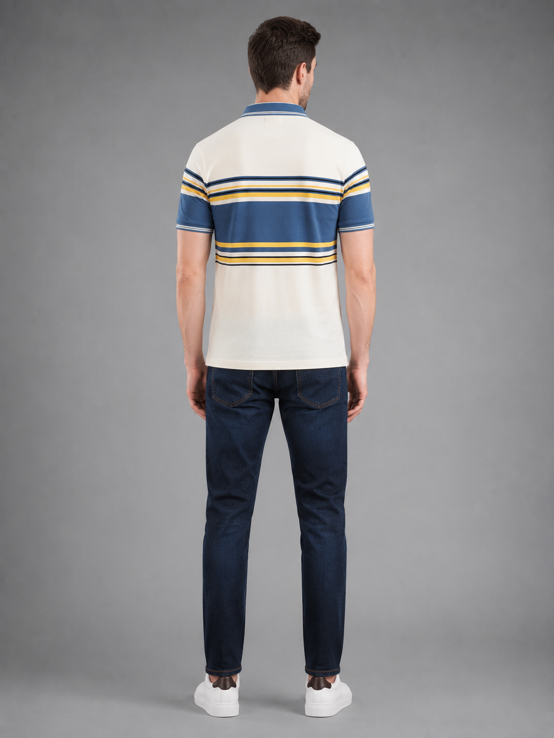 Men Premium Solid Half Sleevs Polo T-Shirt