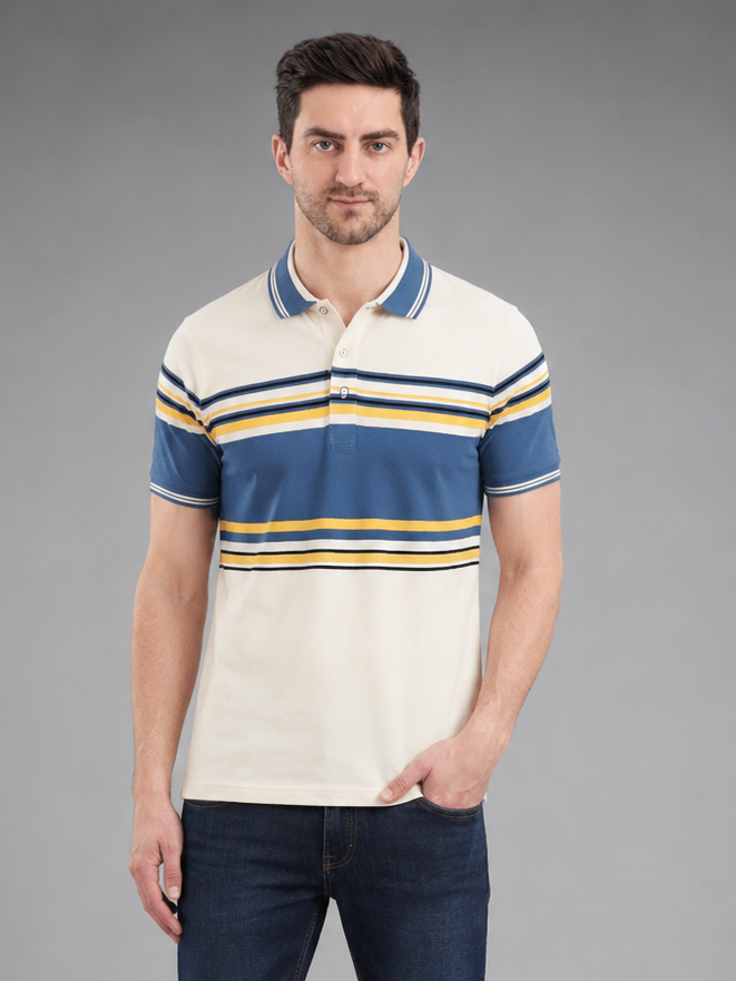 Men Premium Solid Half Sleevs Polo T-Shirt