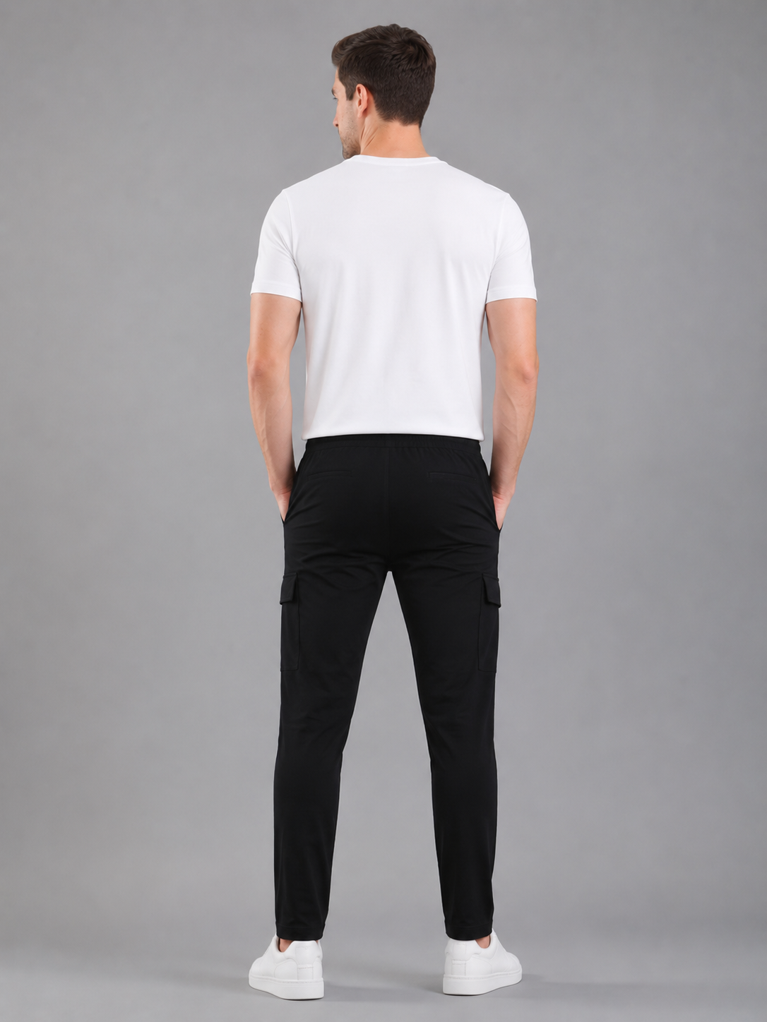 Men Cargo Cotton Lower with Pockets