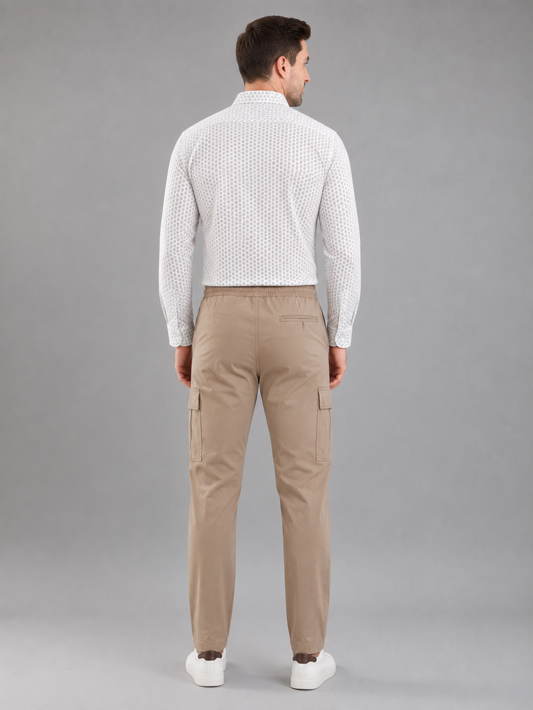 Men Cargo Cotton Lower with Pockets