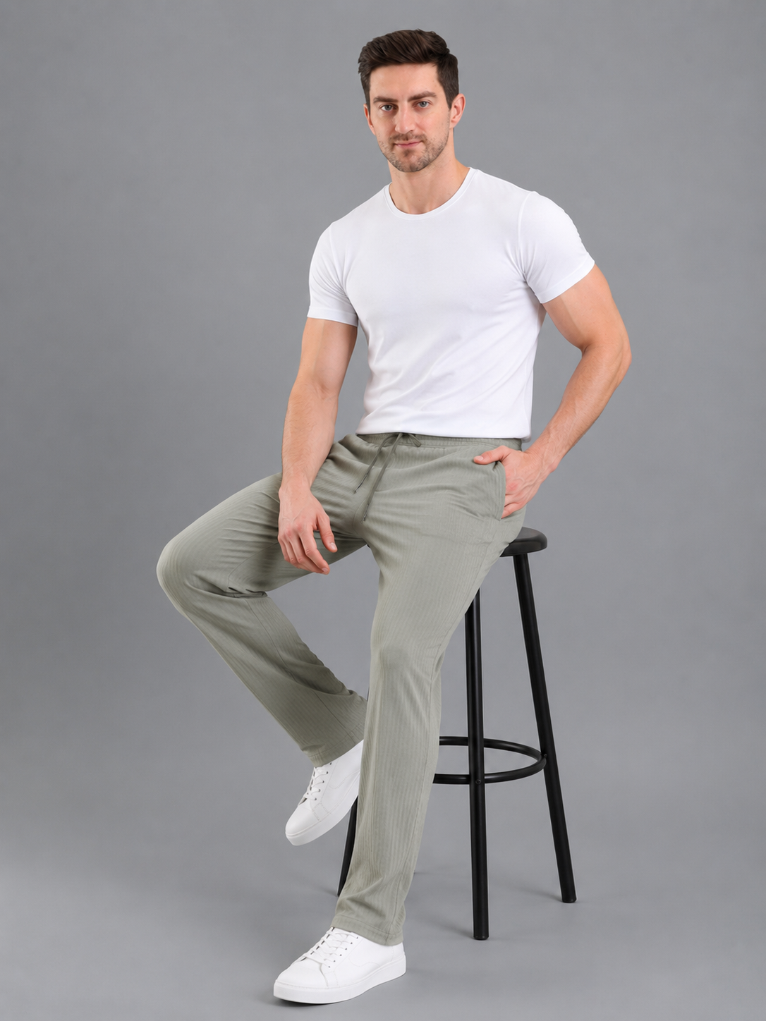 Men Premium Cotton Lower with Pockets