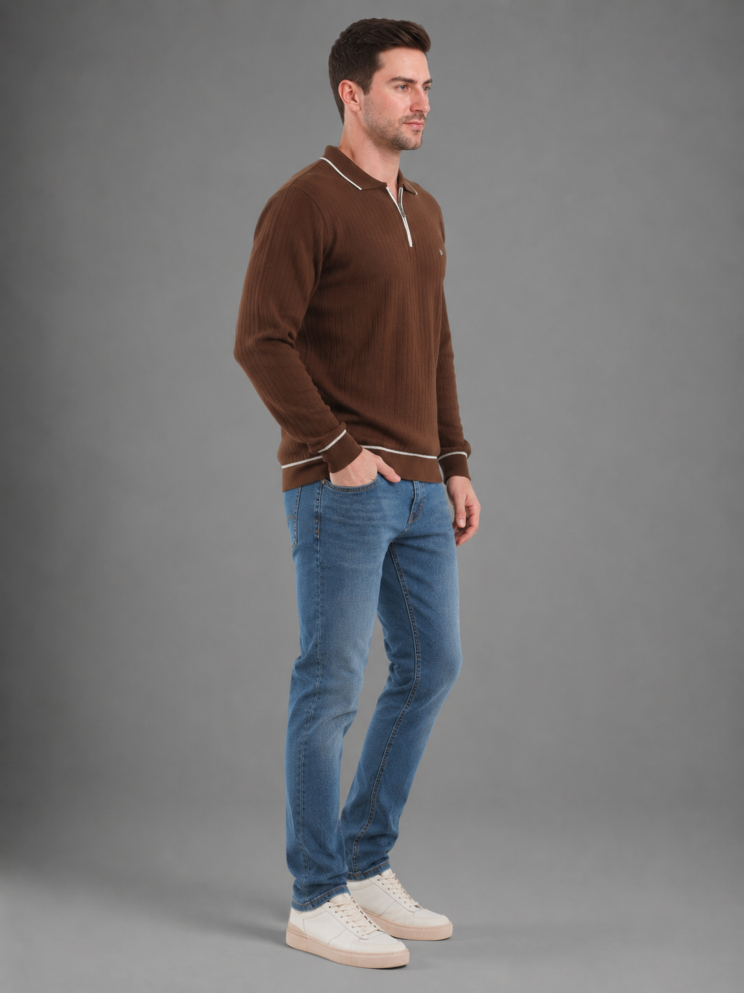 Men Premium Full Sleeves T-Shirt
