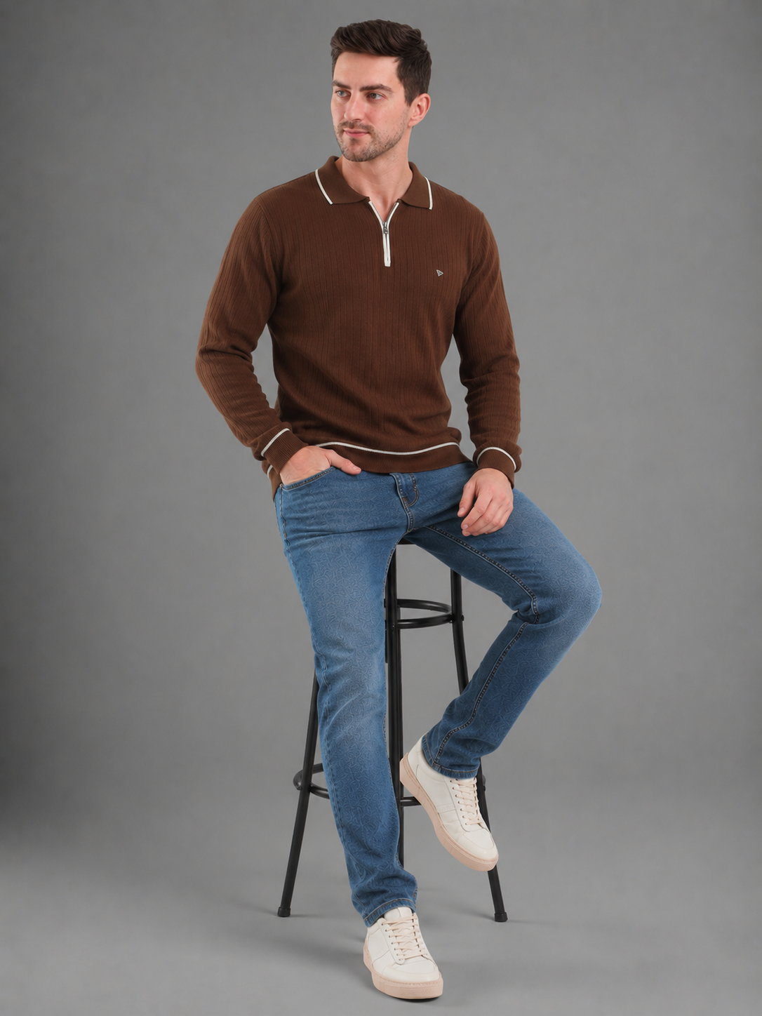 Men Premium Full Sleeves T-Shirt