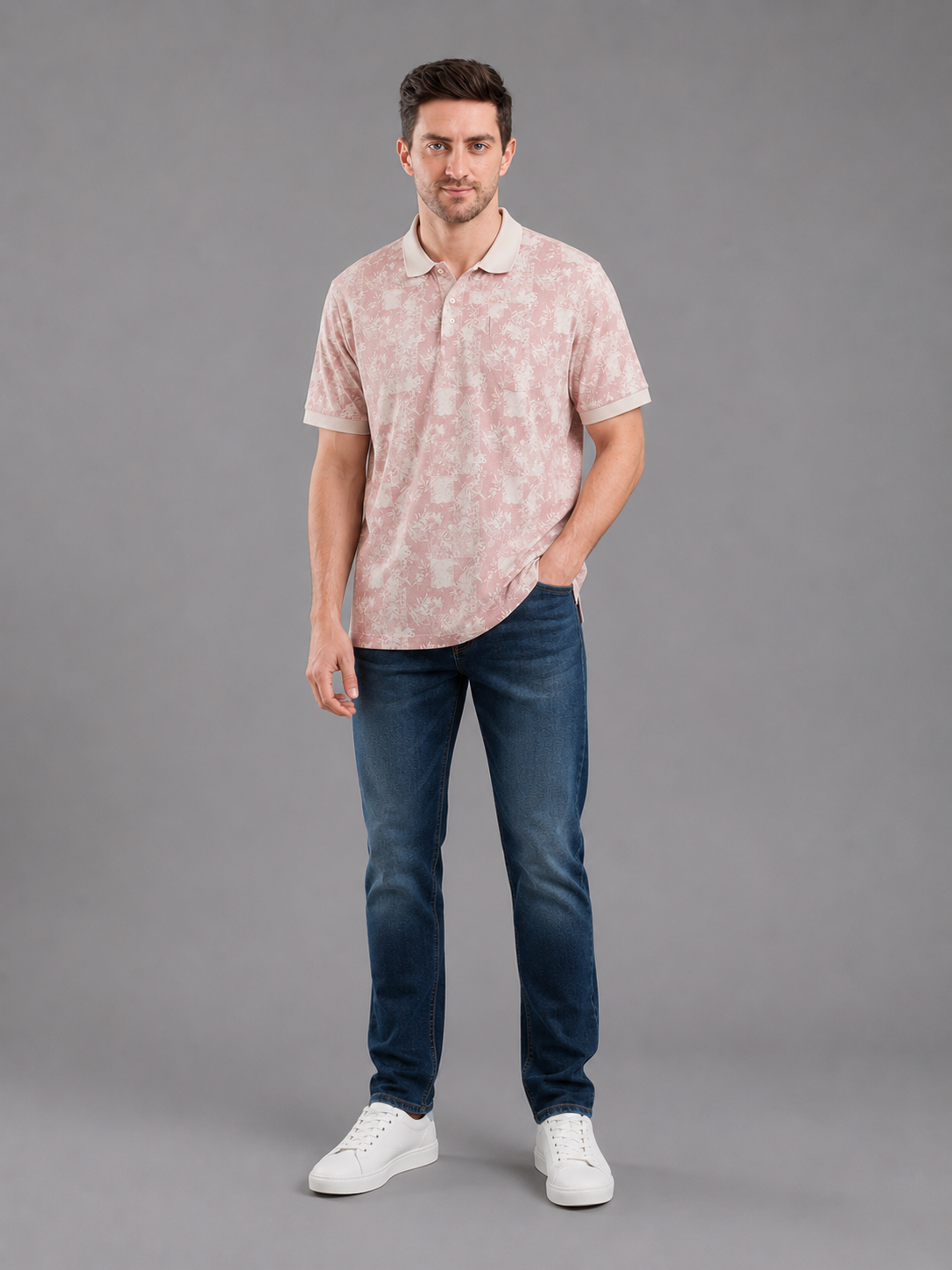 Men Solid Polo T-Shirt | Regular Fit | Cotton Blend | Half Sleeve Casual Wear