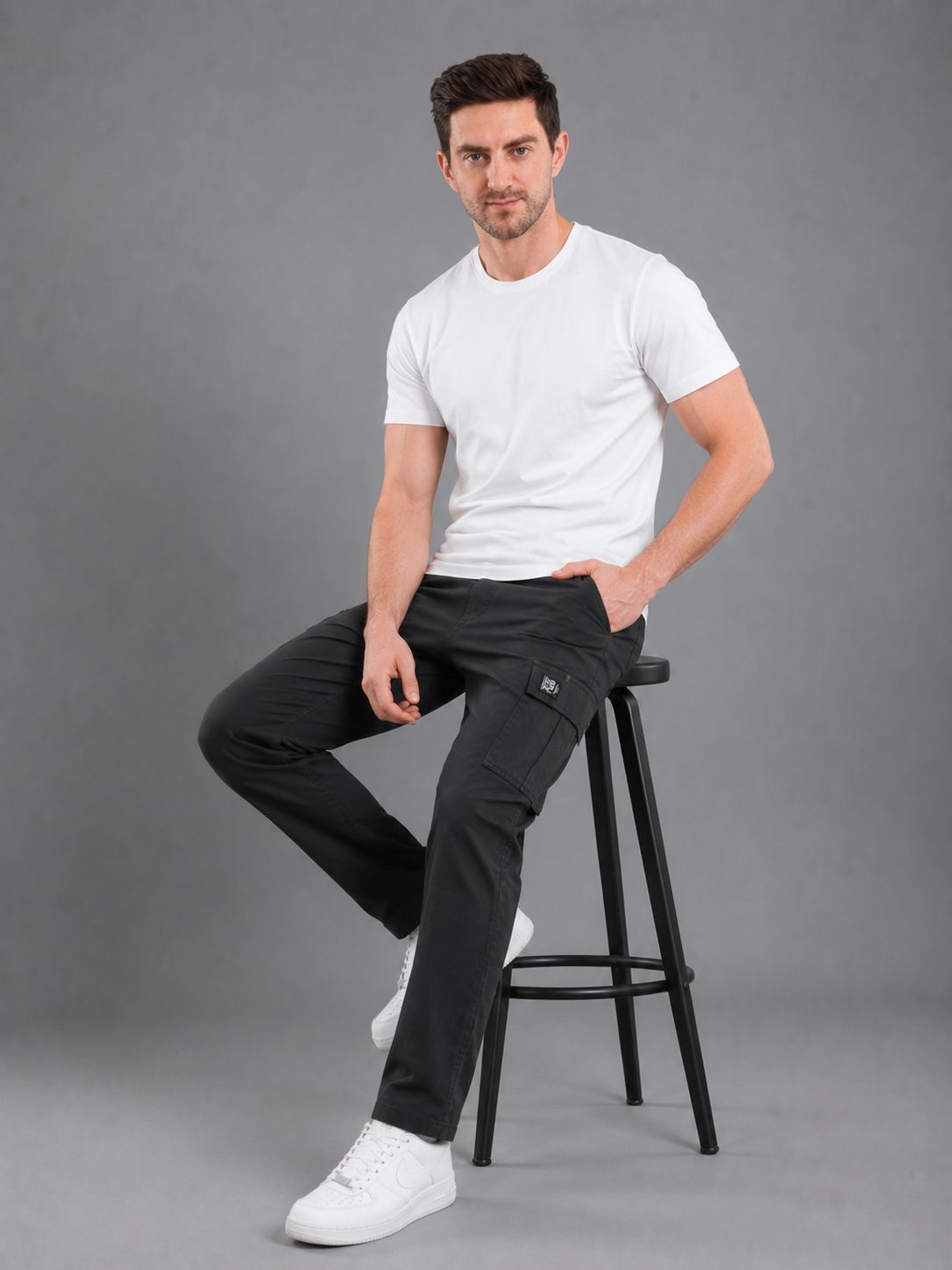 Men's Training Lower | Soft Cotton Blend | Jogger Pants with Pockets