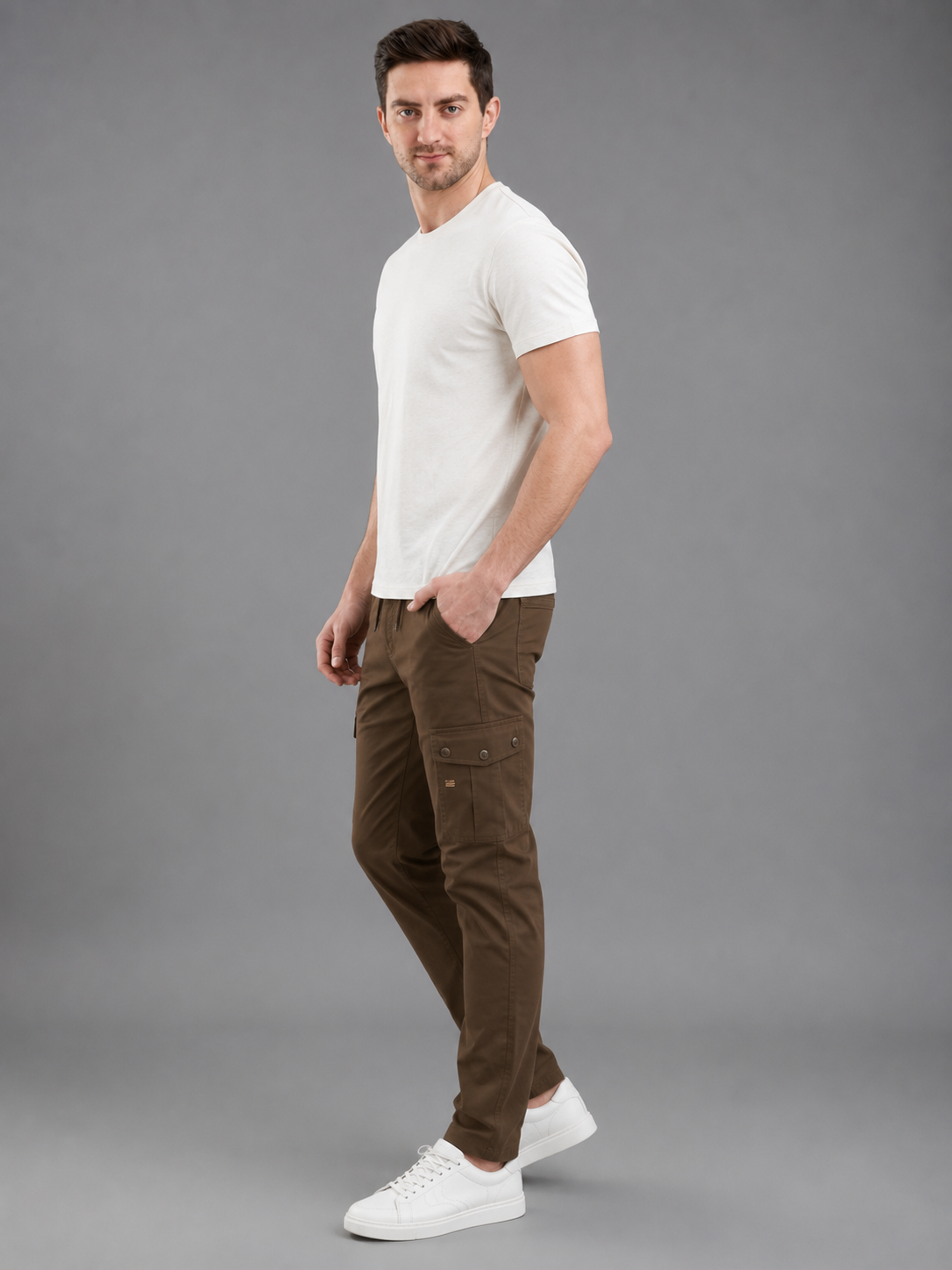 Men's Training Lower | Soft Cotton Blend | Jogger Pants with Pockets