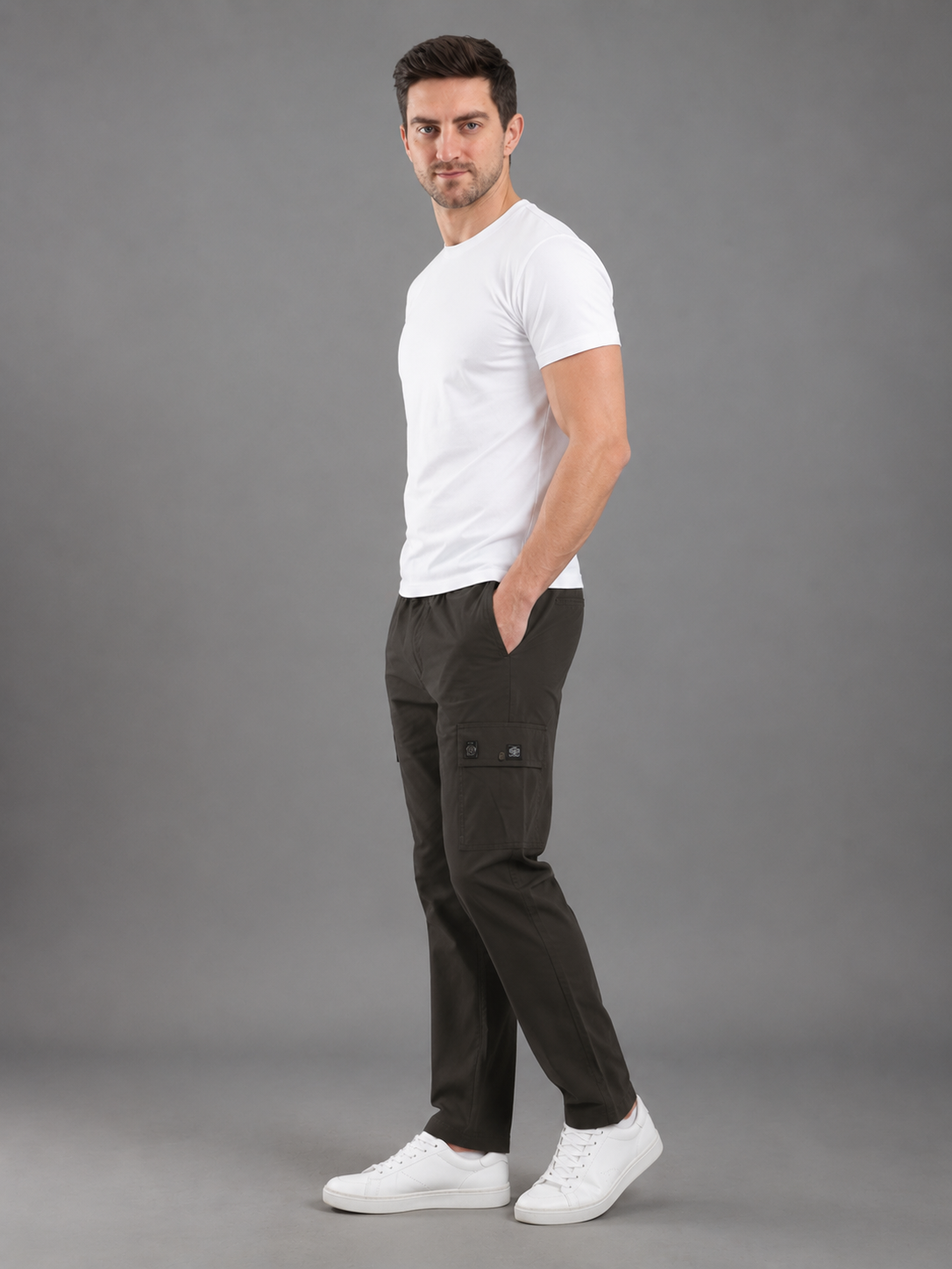 Men's Training Lower | Soft Cotton Blend | Jogger Pants with Pockets