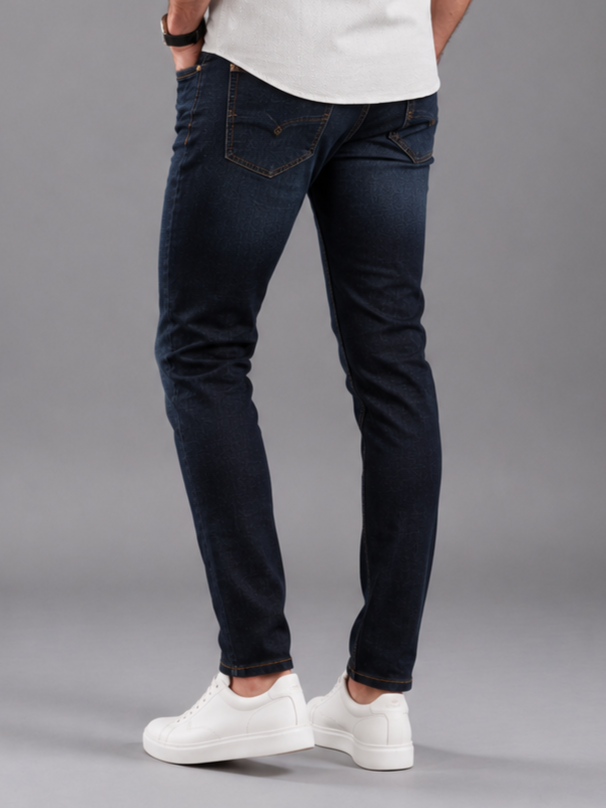 SPARKY Men Stretch Comfort Fit Mid Blue Jeans | Premium Casual Denim