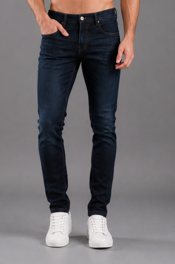 SPARKY Men Stretch Comfort Fit Mid Blue Jeans | Premium Casual Denim