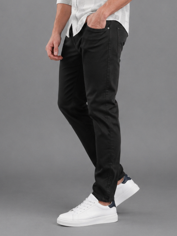 SPARKY Men Stretch Comfort Fit Mid Blue Jeans | Premium Casual Denim