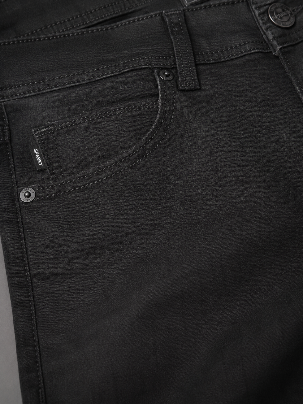 SPARKY Men Stretch Comfort Fit Mid Blue Jeans | Premium Casual Denim