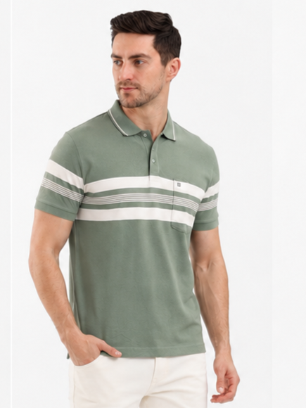 SPARKY Men Casual Polo | Stretchable Comfortable Fit