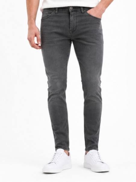 SPARKY Men Mid Rise Slim Fit Jeans | Comfortable Everyday Wear