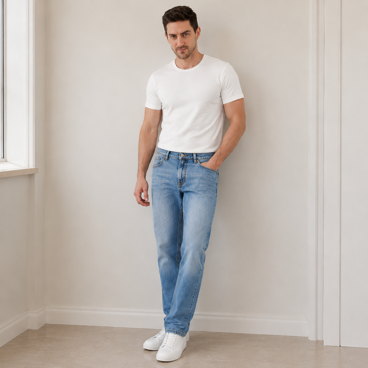 SPARKY Men Comfort Fit Jeans for Men | Stretchable Denim Pants