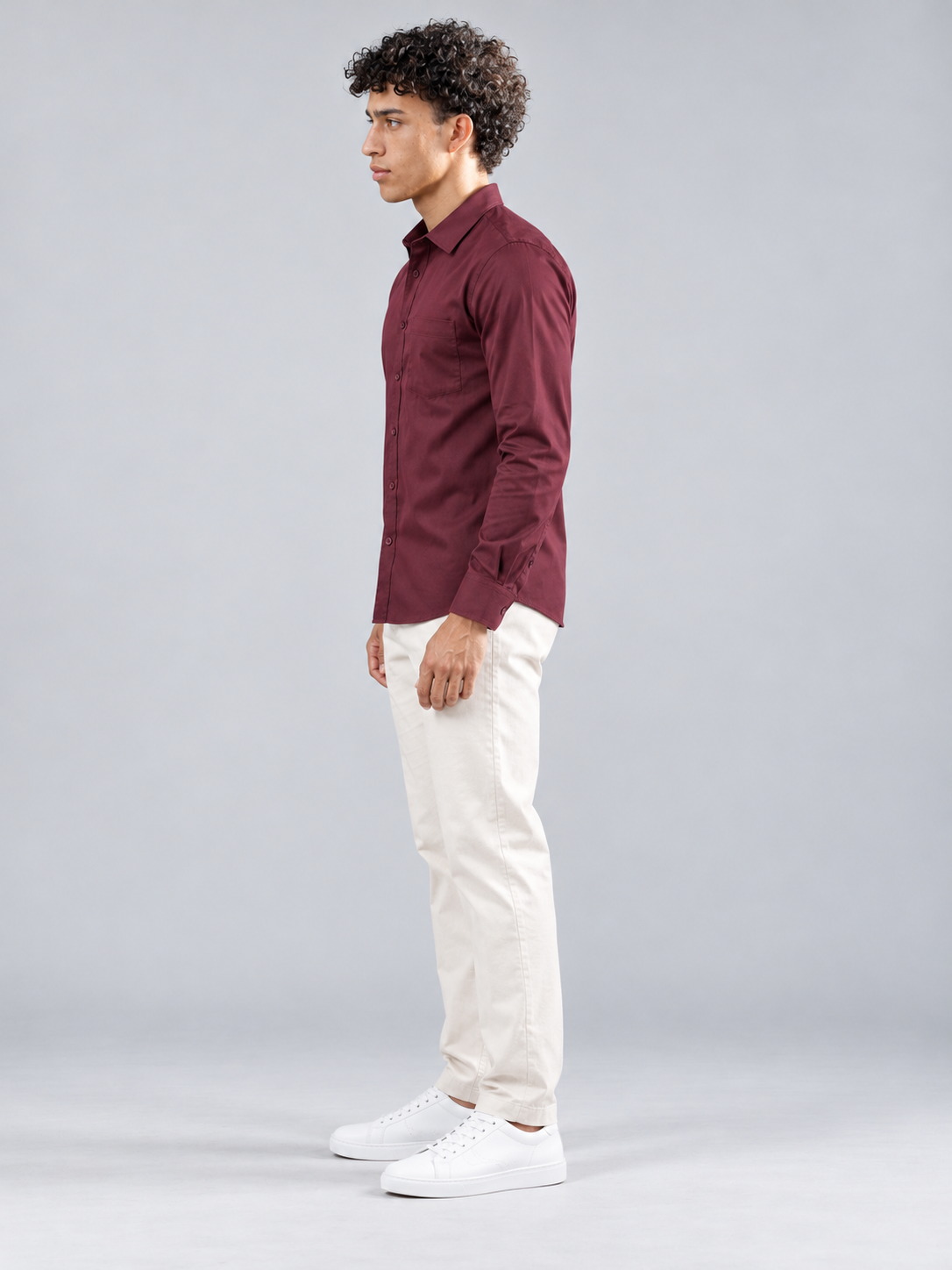 Men’s Premium Plain Casual Shirt