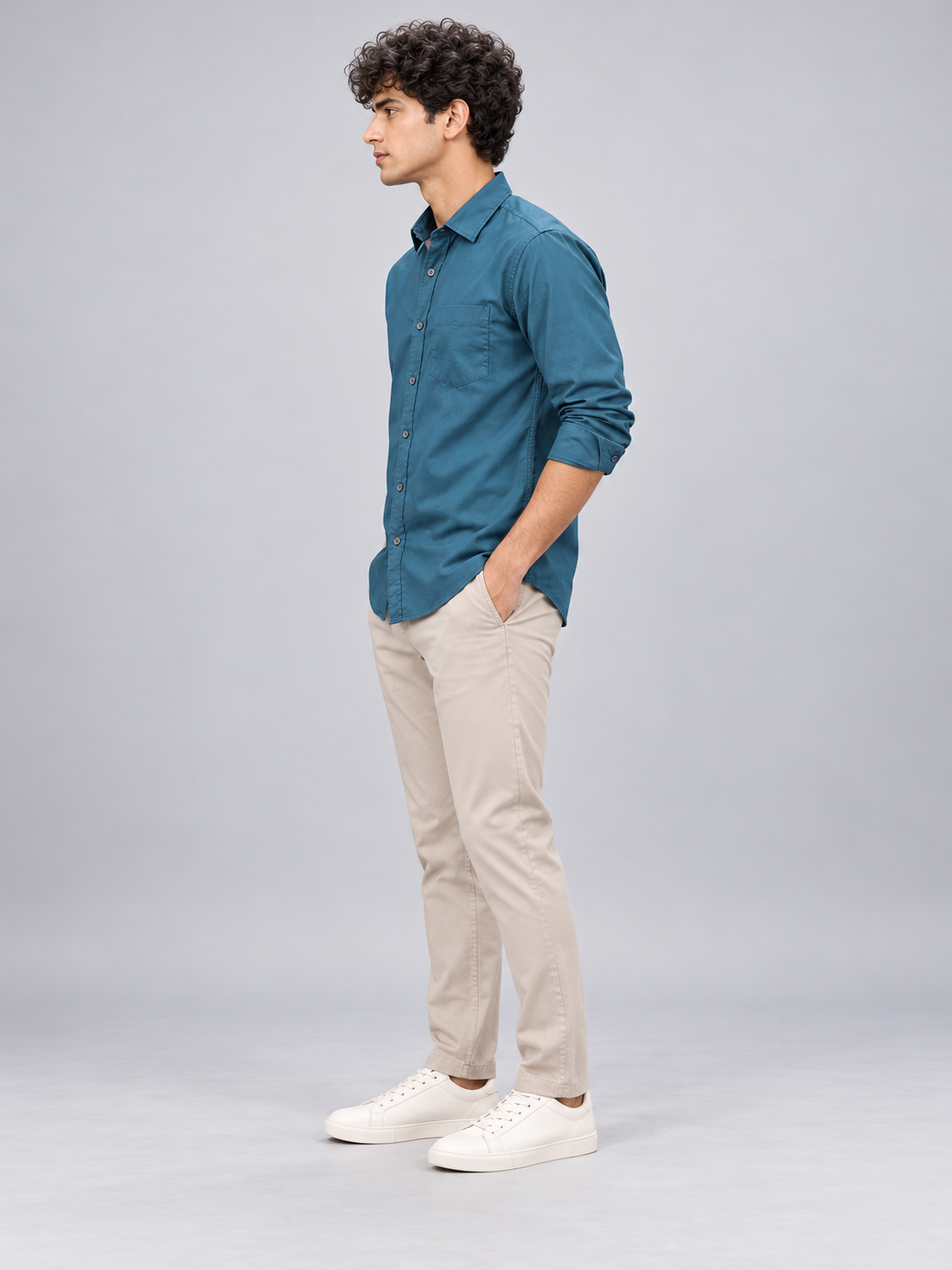 Men’s Premium Plain Casual Shirt