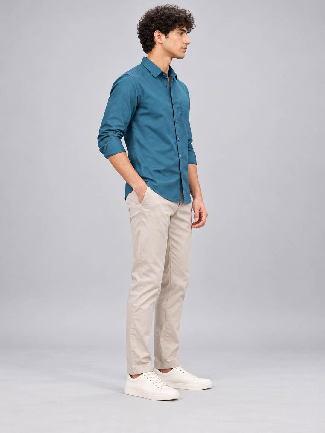 Men’s Premium Plain Casual Shirt