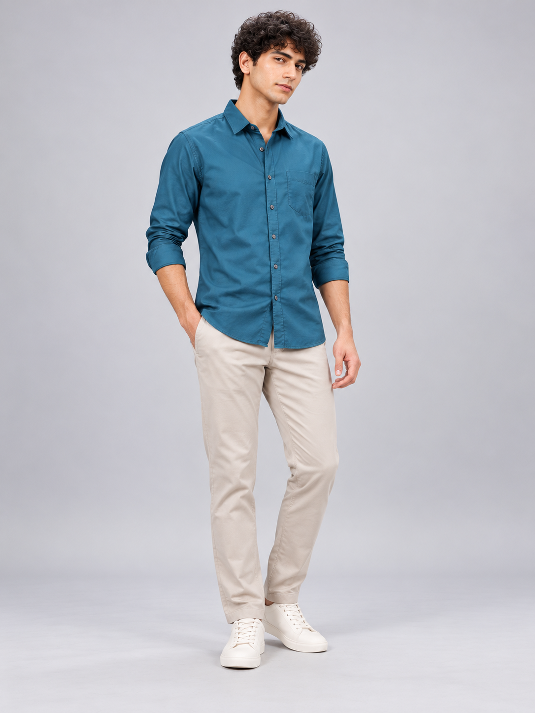 Men’s Premium Plain Casual Shirt