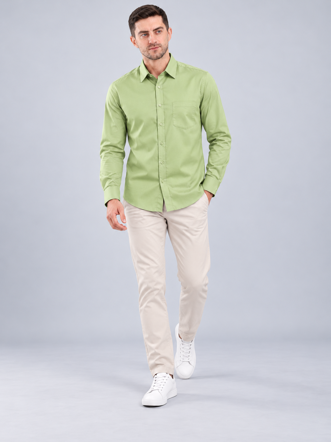 Men’s Premium Plain Casual Shirt