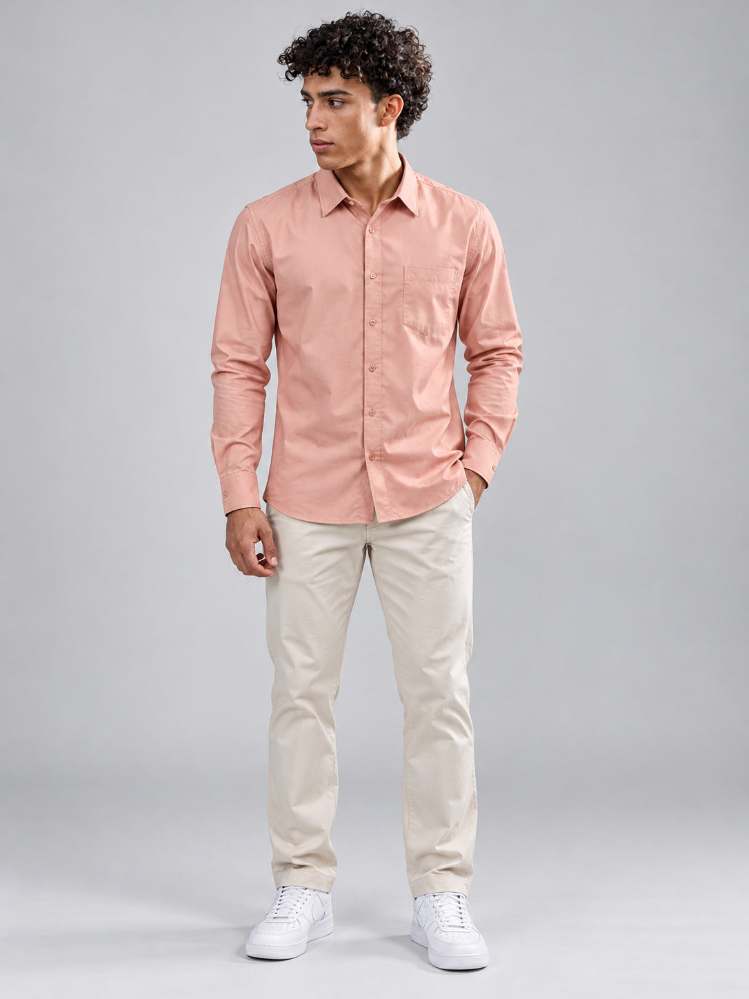 Men’s Premium Plain Casual Shirt