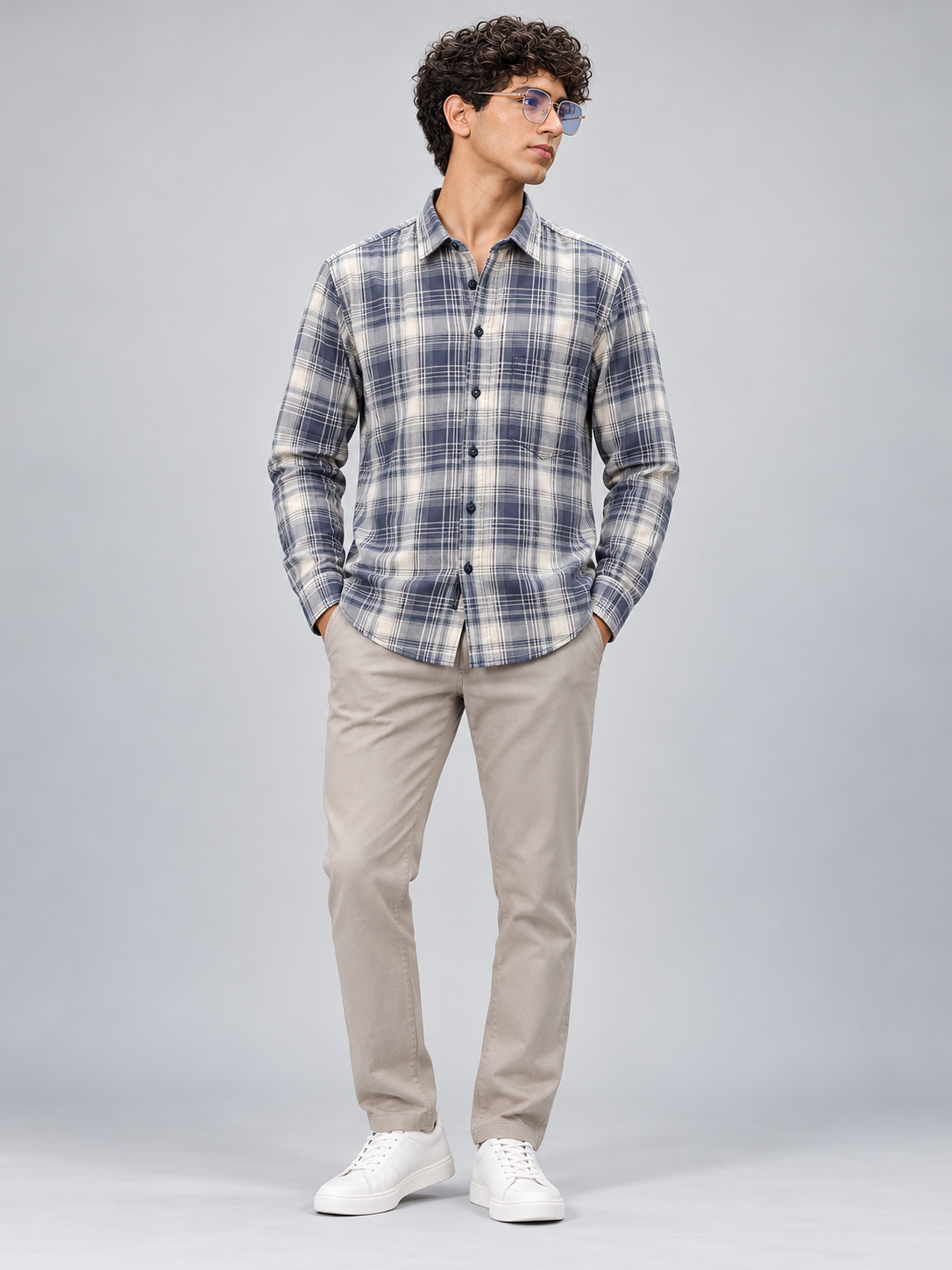 Men’s Premium Checked Casual Shirt
