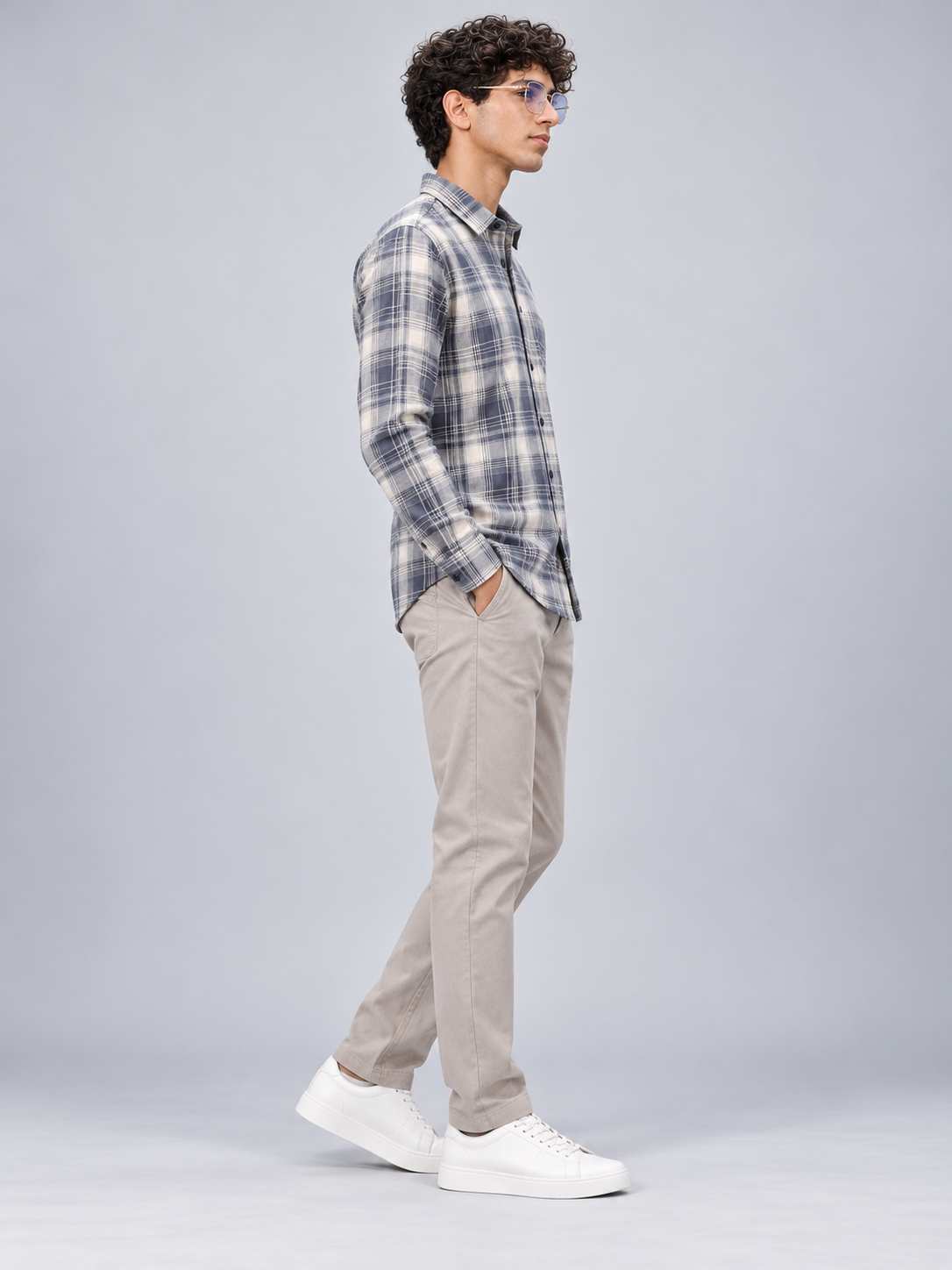 Men’s Premium Checked Casual Shirt