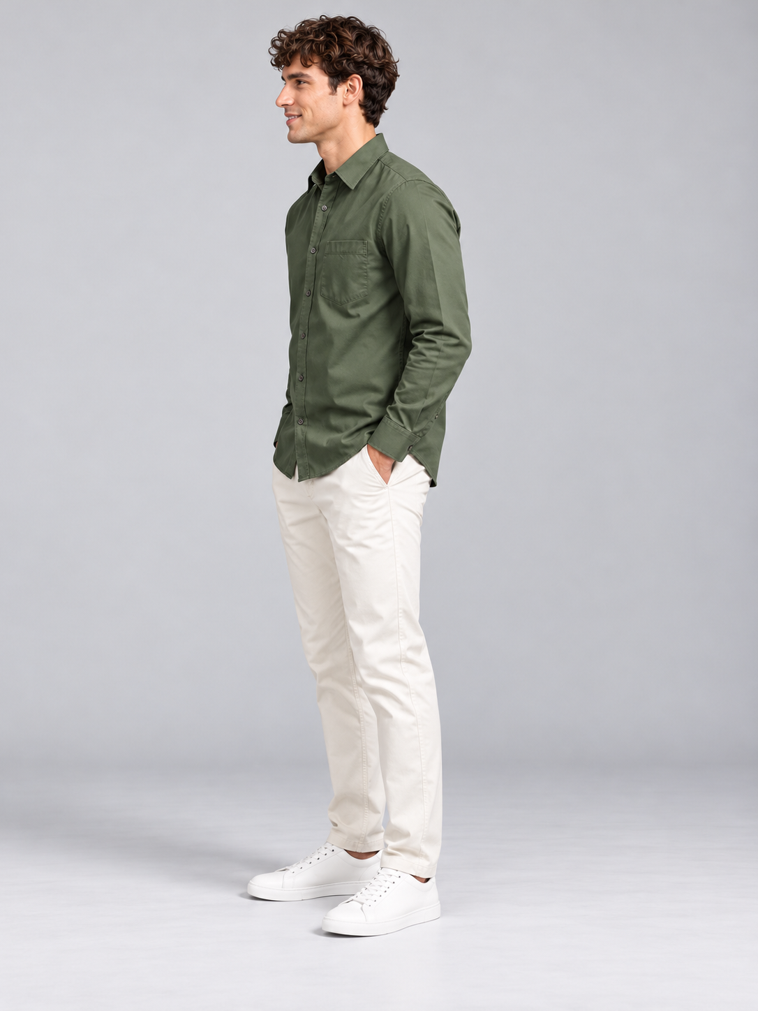 Men’s Premium Plain Casual Shirt