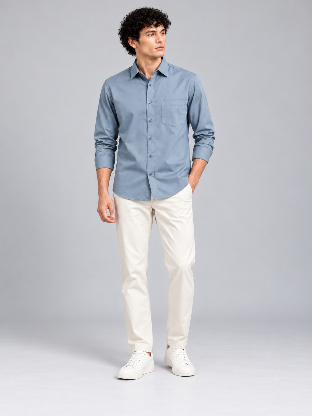 Men’s Premium Plain Casual Shirt
