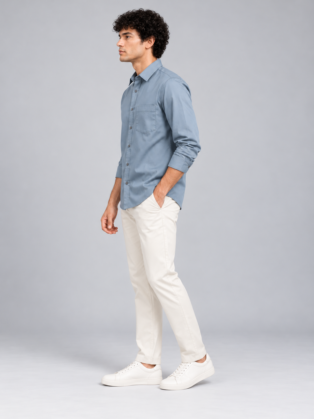 Men’s Premium Plain Casual Shirt