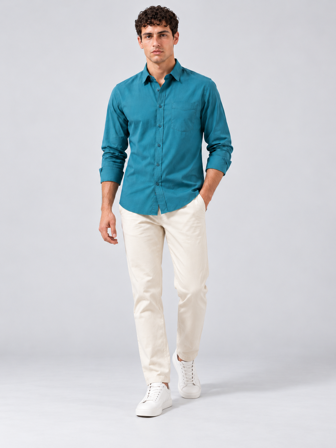 Men’s Premium Plain Casual Shirt