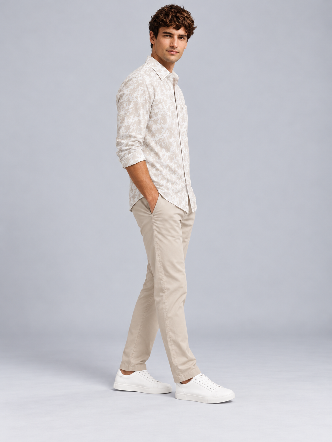 Men’s Premium Printed Casual Shirt