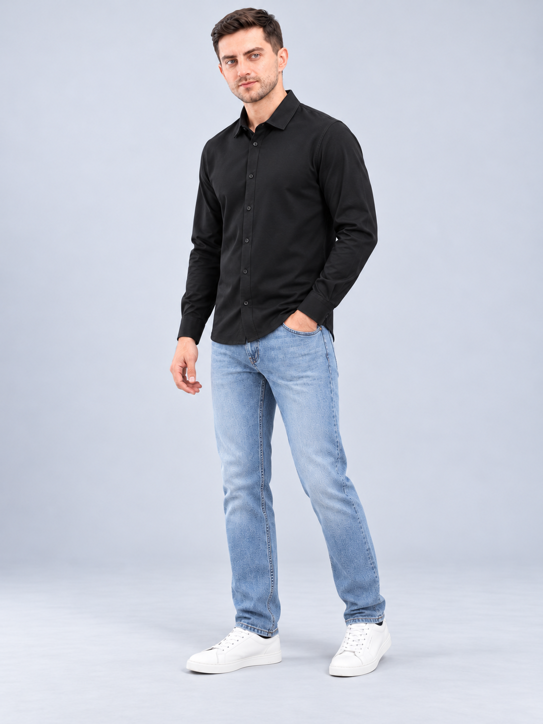 Men’s Premium Satin Formal Shirt
