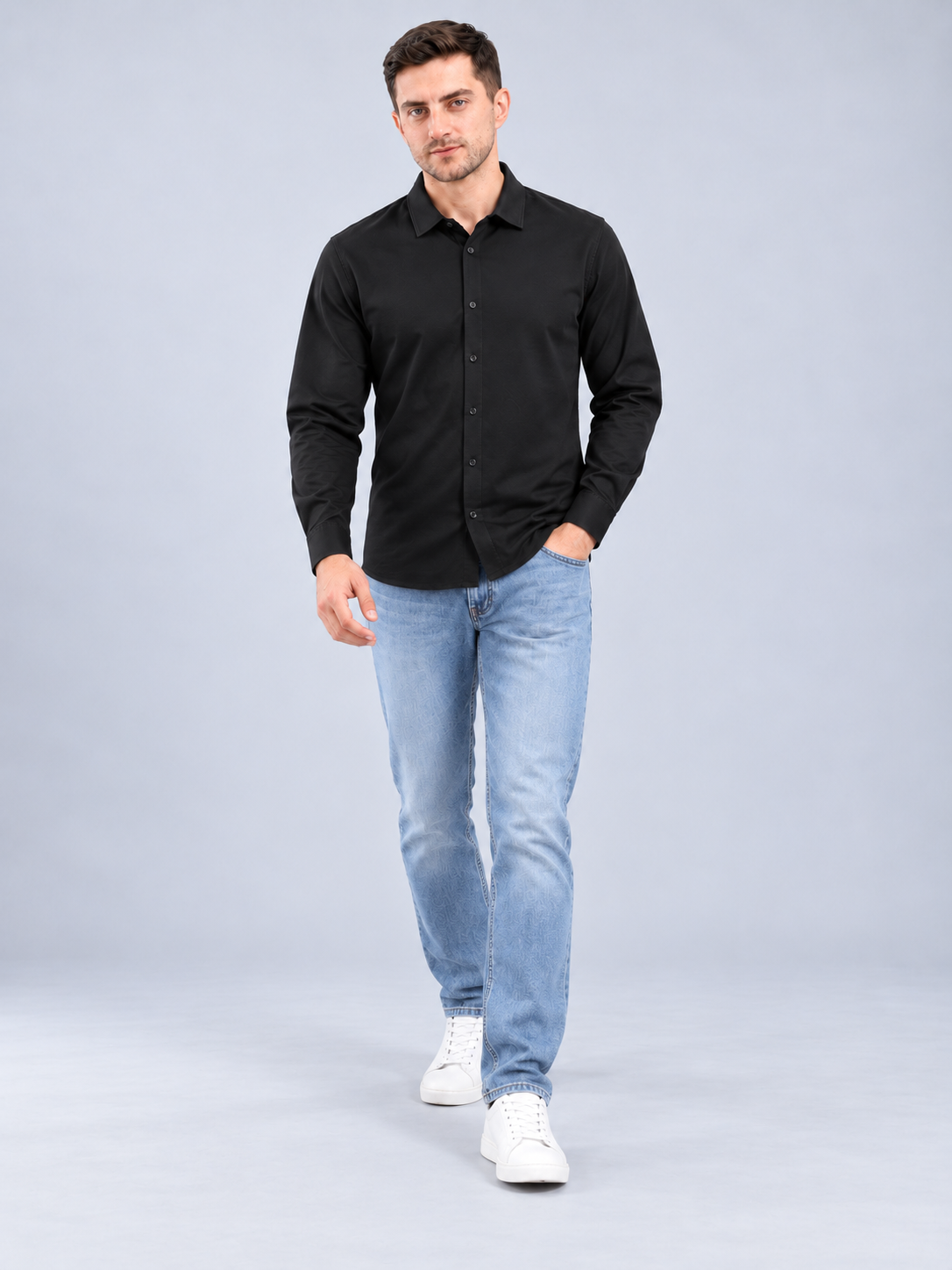 Men’s Premium Satin Formal Shirt
