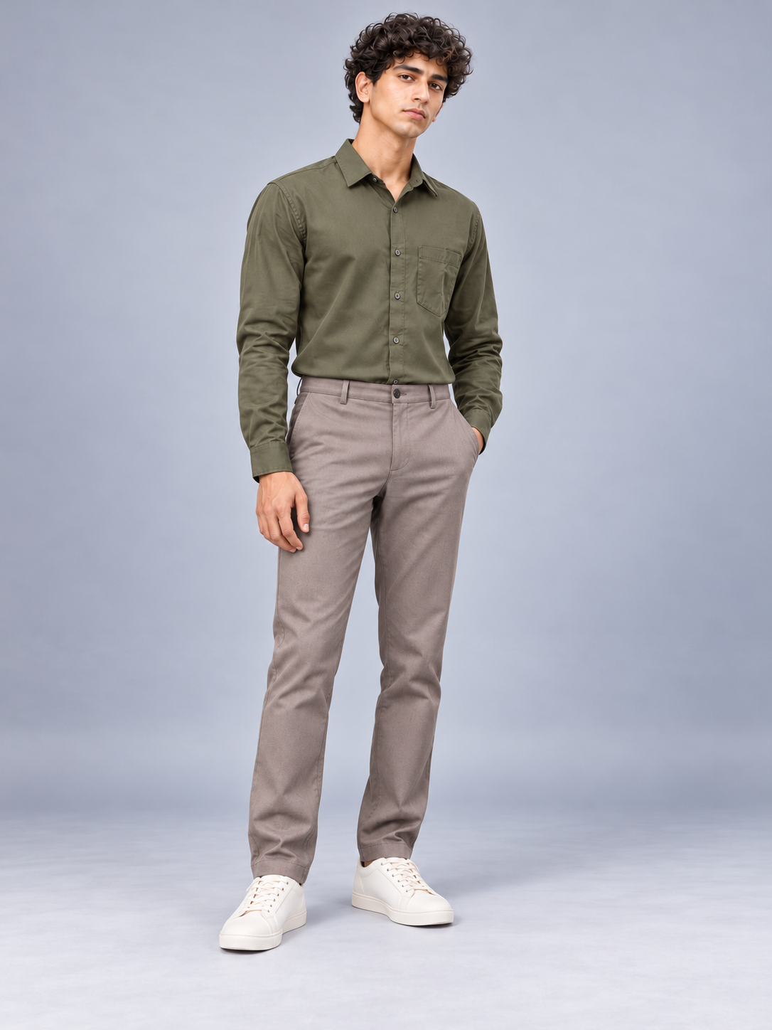 Men’s Premium Satin Formal Shirt