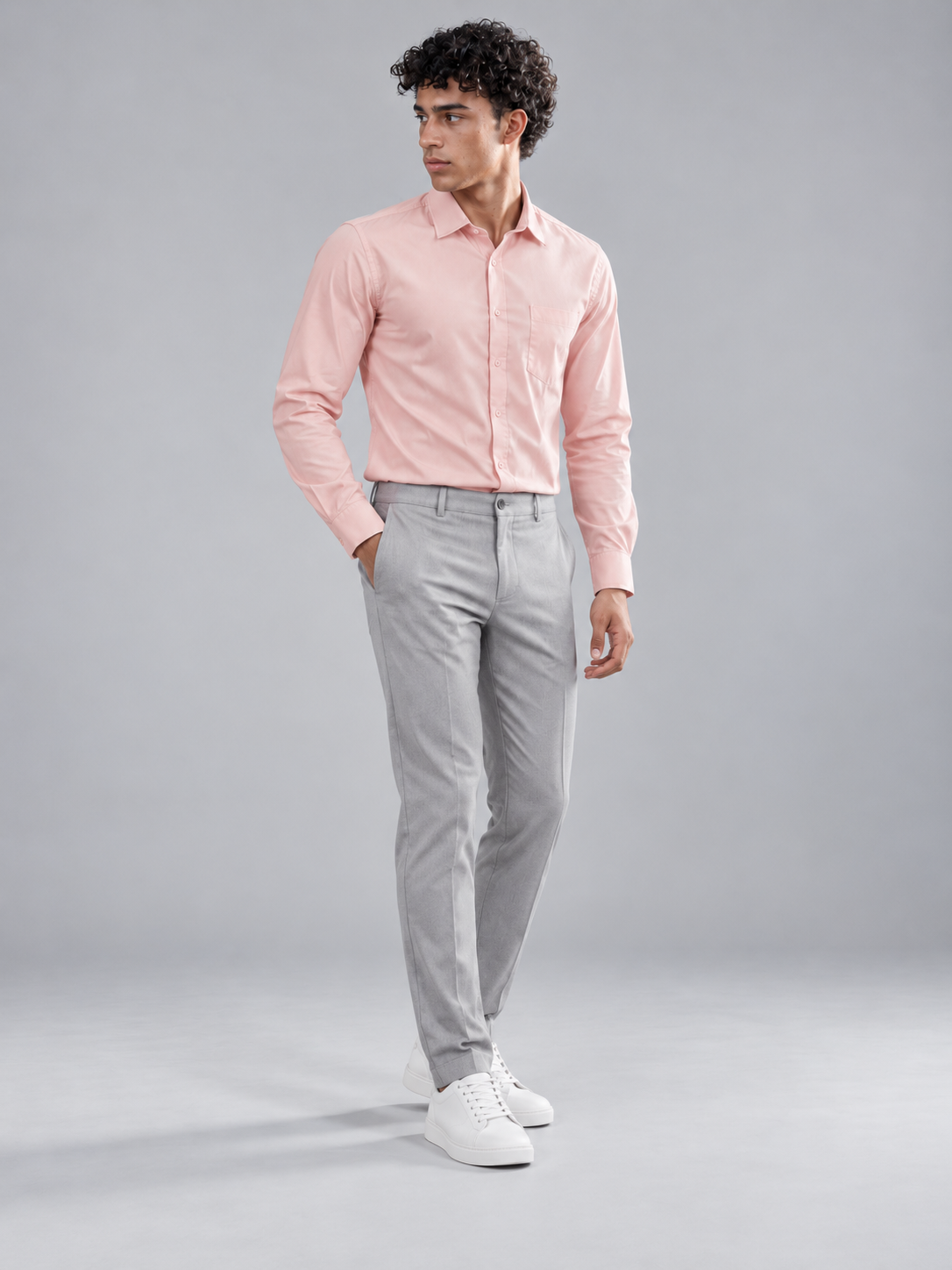 Men’s Premium Satin Formal Shirt