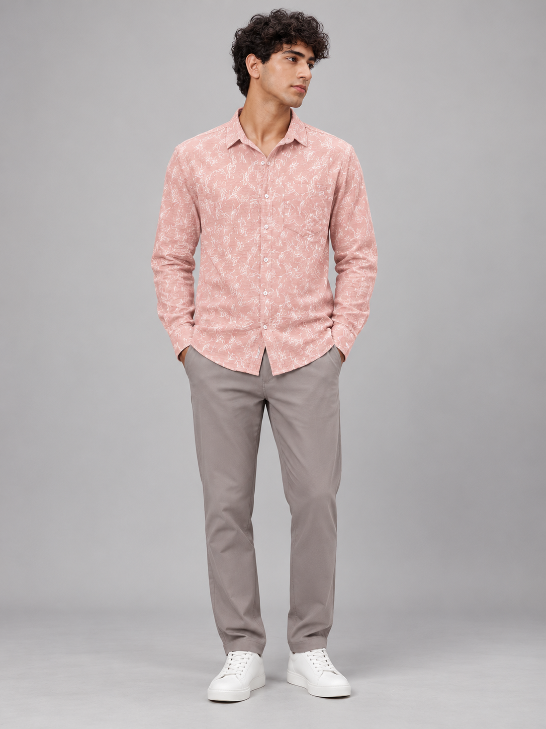 Men’s Premium Printed Formal Shirt