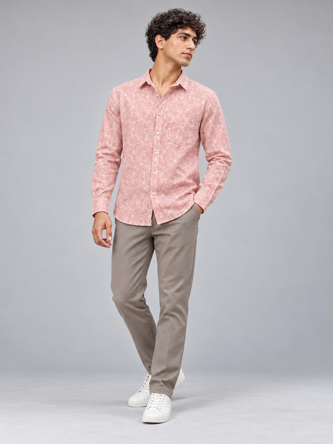 Men’s Premium Printed Formal Shirt