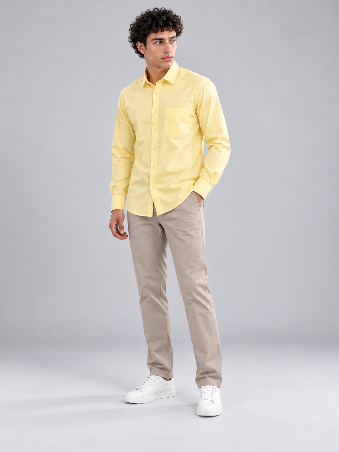 Men’s Premium Plain Casual Shirt