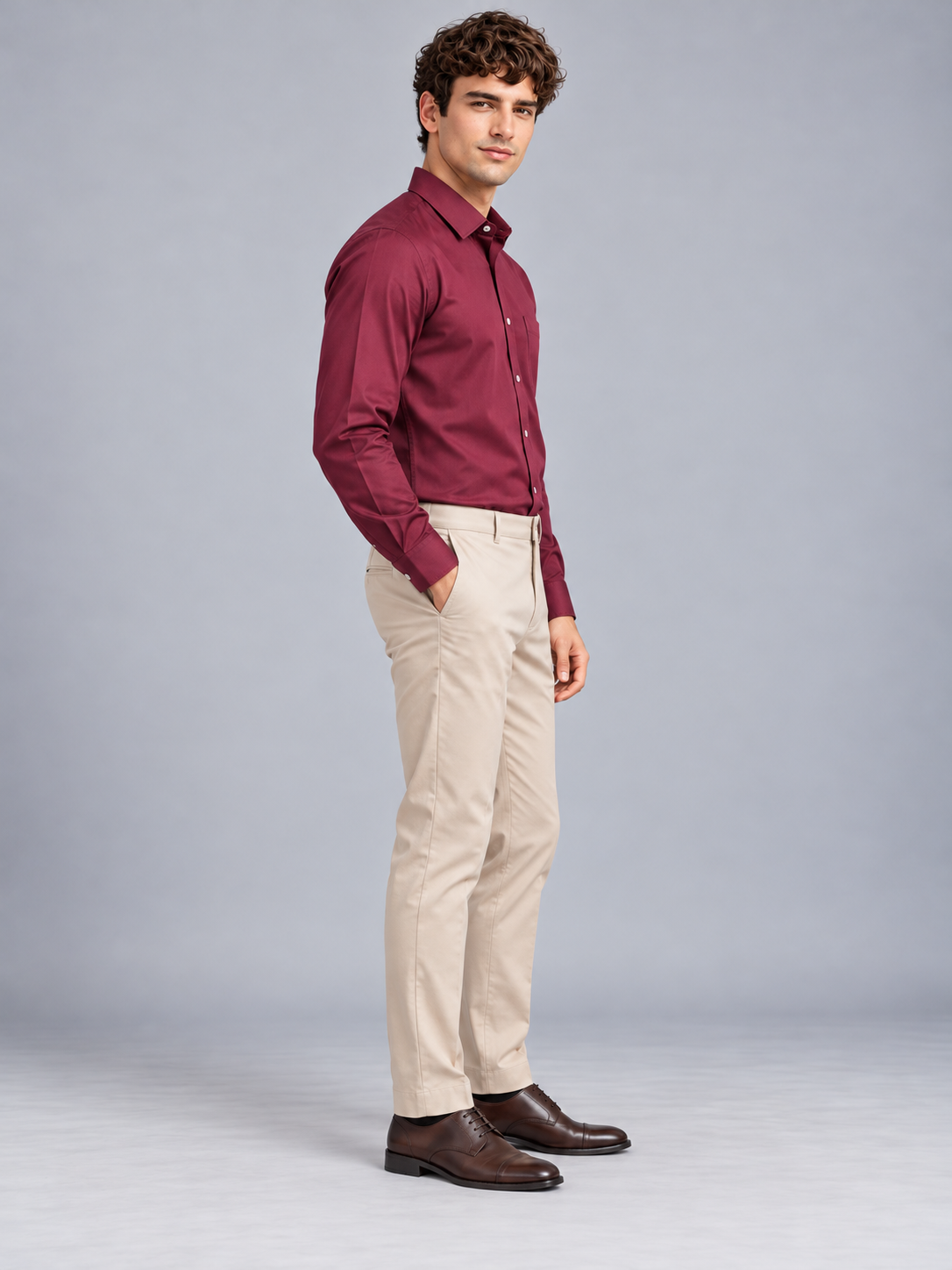 Men’s Premium Plain Formal Shirt