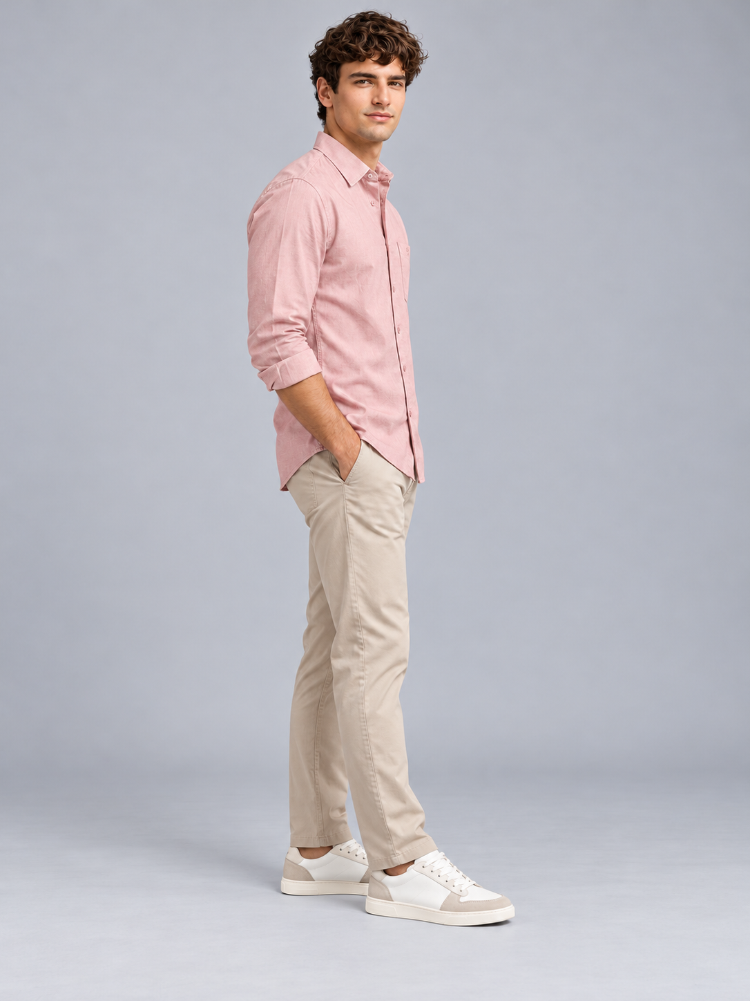Men’s Premium Plain Casual Shirt