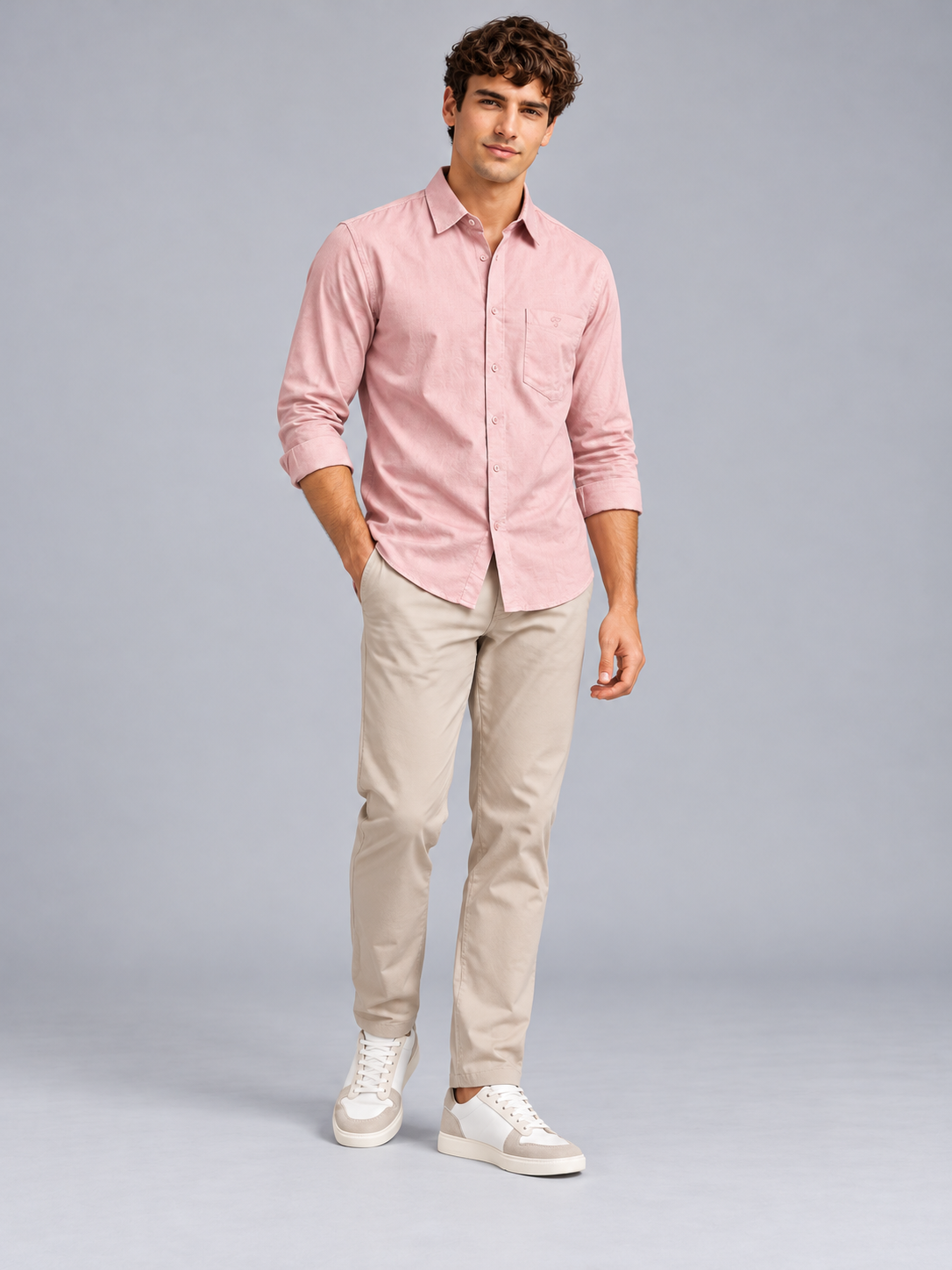 Men’s Premium Plain Casual Shirt
