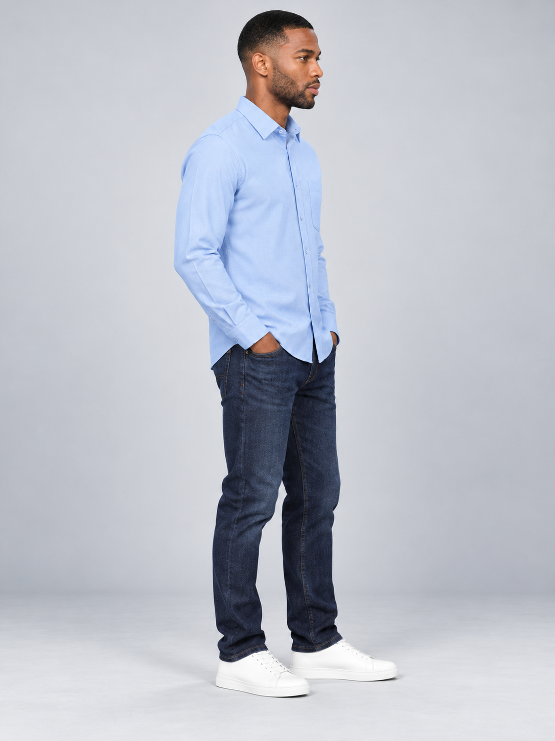 Men’s Premium Plain Casual Shirt