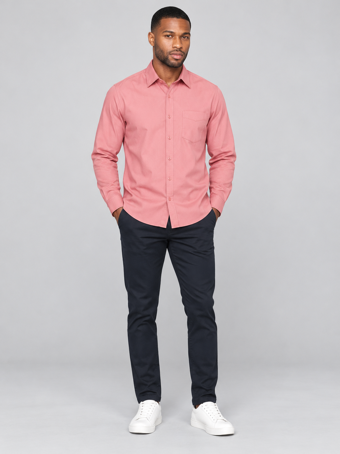 Men’s Premium Plain Casual Shirt