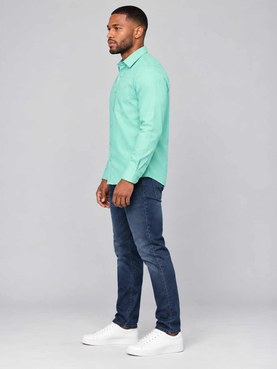 Men’s Premium Plain Casual Shirt