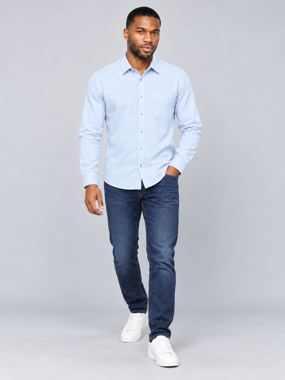 Men’s Premium Plain Casual Shirt